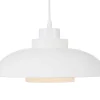 OZAIA Hanglamp-Hanglamp Van Metaal - D34 X H120 Cm - Wit - Briliva