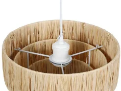 OZAIA Hanglamp-Hanglamp Van Raffia - D30 X H171 Cm - Naturel - Sarnia