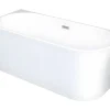 Shower & Design Hoekbad-Hoekbad - 201 L - 150 X 75 X 59 Cm - Wit - Acryl - Hoek Links - Ponticola