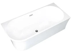 Shower & Design Hoekbad-Hoekbad - 201 L - 150 X 75 X 59 Cm - Wit - Acryl - Hoek Rechts - Ponticola