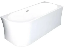 Shower & Design Hoekbad-Hoekbad - 201 L - 150 X 75 X 59 Cm - Wit - Acryl - Hoek Rechts - Ponticola