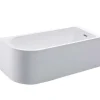 Shower & Design Hoekbad-Hoekbad - 201 Liter - 150 X 75 X 58 Cm - Wit - Rechtse Hoek - Anika