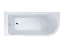Shower & Design Hoekbad-Hoekbad - 240L - 170 X 75 X 58 Cm - Linkse Hoek - Anika