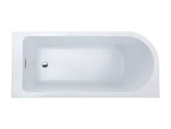 Shower & Design Hoekbad-Hoekbad - 240L - 170 X 75 X 58 Cm - Rechtse Hoek - Anika
