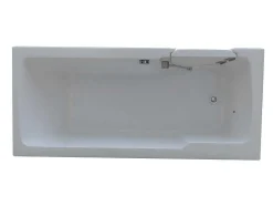 Shower & Design Hoekbad-Hoekbad Met Deurtje Servee - 235L - 170 X 76 X 62 Cm - Hoek Links