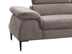 PASCAL MORABITO Speciale Modellen Zitbanken & Fauteuils-Hoekslaapbank Sepina Van - Stof - Taupe - Hoek Links