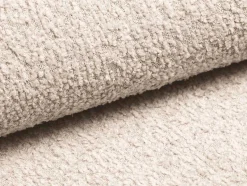 Vente-unique Zitbank-Hoekslaapbank Van Teddy Stof - Beige - Hoek Links - Amelia Van Pascal Morabito