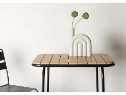 Vente-unique Loungeset-Holmbeck Cafe Tafel 88X70Cm Naturel.