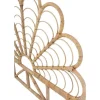 Vente-unique Hoofdeinde En Brugkast-Hoofdbord 160 Cm - Rotan - Naturel - Flosia