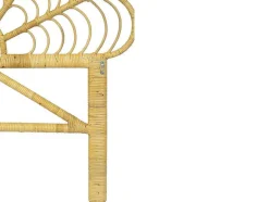 Vente-unique Kindermeubel-Hoofdbord 110 Cm - Rotan - Naturel - Flosia