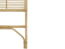 Vente-unique Hoofdeinde En Brugkast-Hoofdeinde Van 160 Cm - Rotan - Naturel - Loneva