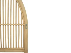 Vente-unique Hoofdeinde En Brugkast-Hoofdeinde Van 160 Cm - Rotan - Naturel - Loneva