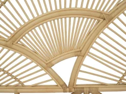Vente-unique Hoofdeinde En Brugkast-Hoofdeinde Van 160 Cm - Rotan - Naturel - Efela