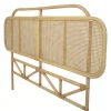 Vente-unique Hoofdeinde En Brugkast-Hoofdeinde Van 160 Cm - Rotan - Naturel - Rouana