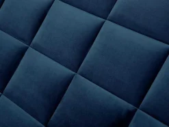 PASCAL MORABITO Hoofdeinde En Brugkast-Hoofdeinde Wandpanelen Bartel - 200 Cm - Fluweel - Blauw - Van