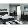 OZAIA Woonkamertapijt-Hoogpolig Tapijt Ecume - Hand Getuft - Zwart En Wit - 140 X 200 Cm