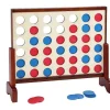 Vente-unique Spel Voor Buiten-Houten Reuze-Bordspel - 4 Op Een Rij - L79 X H72 Cm - Toupsi