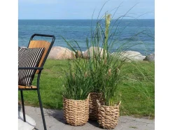 Vente-unique Decoratieobject Voor Binnen-Hue Planten Schuilplaatsen Set Van 3 Stuks. Buitenshuis Naturel.