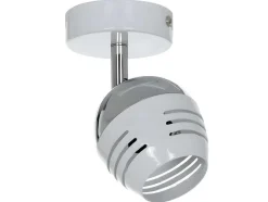 EPIKASA Plafondlamp-Hypnos Plafondlamp, Chroom, Wit, 14,5X8X12 Cm,