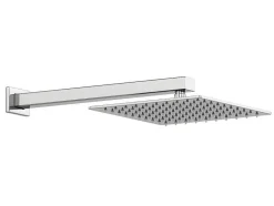 Shower & Design Douchekolom-Inbouw Douche Met Thermostatische Mengkraan - Geborsteld Nikkelkleur - Terek