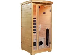 VOGUE SAUNA Infraroodsauna-Infrarood Sauna 1 Plaats Osvald - L90 X D90 X H190 - 1350W