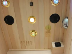 VOGUE SAUNA Infraroodsauna-Infrarood Sauna 1 Plaats Osvald - L90 X D90 X H190 - 1350W