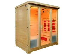 VOGUE SAUNA Infraroodsauna-Infraroodsauna 4/5 Personen Serie Prestige Stockholm Ii