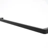 Shower & Design Douchewand-Inloopdouchescherm Met Handdoekhouder - 120 X 200 Cm - Mat Zwart - Gehard Glas - Kristen