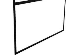 Shower & Design Douchewand-Inloopdouchewand Inaya In Industriele Stijl - 120X200 Cm