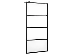 Shower & Design Douchewand-Inloopdouchewand Inaya In Industriele Stijl - 120X200 Cm