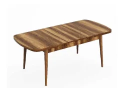 Homemania Eettafel-Irmak Tafel, Walnoot, 178X80X72 Cm, Epikasa