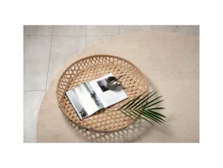 Venture Home Woonkamertapijt-Jaipur Vloerkleed O200 Cm Wol Beige.