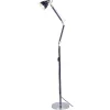 EPIKASA Staande Lamp-Jerona Vloerlamp, Violet, Chroom, 27,5X27,5X180 Cm,