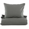 Vente-unique Beddengoed-Joar Bedset 1 Set 200X150Cm Bruin.