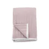 Vente-unique Beddengoed-Juni Sprei 180X260Cm Oudroze, Wit.