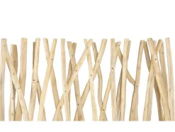 OZAIA Kamerscherm-Kamerscherm Van Teakhout - B100 X D25 X H180 Cm - Naturel - Gayana