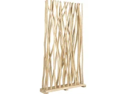 OZAIA Kamerscherm-Kamerscherm Van Teakhout - B100 X D25 X H180 Cm - Naturel - Gayana