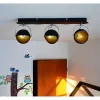 EPIKASA Tuinlamp-Kana Spot, Zwart, Goud, 50X10,5X17,5 Cm,
