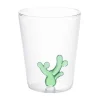 OZAIA Tafelservies-Karaf + Set Van 4 Glazen Met Cactus - Puntia
