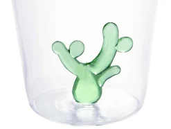 OZAIA Tafelservies-Karaf + Set Van 4 Glazen Met Cactus - Puntia