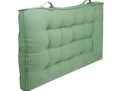 OZAIA Tuindecoratie-Katoenen Paletkussen - 80 X 120 X 12 Cm - Groen - Baila