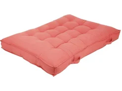 OZAIA Tuindecoratie-Katoenen Palletkussen - 80 X 120 X 12 Cm - Koraal - Baila
