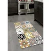 OZAIA Keukenaccessoire En -Opbergruimte-Keukentapijt Van Vinyl Met Vloertegelmotief Rica - 49,5 X 83 Cm - Meerkleurig