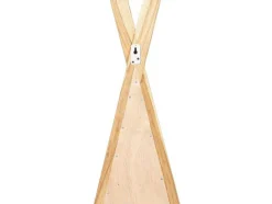 OZAIA Spiegel-Kinderspiegel Van Teakhout - B55 X H120 Cm - Naturel - Batam