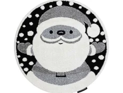 RugsX Decoratieobject Voor Binnen-Kindertapijt Joy Rond , Santa Sinterklaas Voor Kinderen - Structuree Cercle 160 Cm