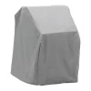 Vente-unique Tuindecoratie-Klas Hoezen Voor Tuinmeubelen 63X95/115/75X90Cm Grijs.