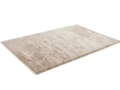 OZAIA Woonkamertapijt-Kleed Shaggy Dolce Taupe Met Beige Weerschijn - Polyester - 160*230 Cm