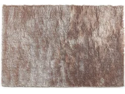 OZAIA Woonkamertapijt-Kleed Shaggy Dolce Taupe Met Beige Weerschijn - Polyester - 160*230 Cm