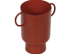 OZAIA Decoratieobject Voor Binnen-Kleine Vaas Met Handvatten - H17 Cm - Terracotta - Bilian