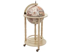 Vente-unique Keukenaccessoire En -Opbergruimte-Kogelstang Mcw-D83 Rolstang, Natuurlijk Bruin